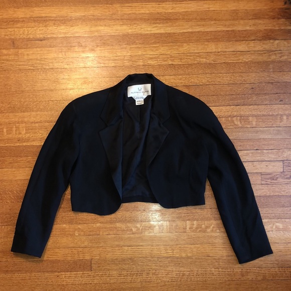 Vintage Alfred Sung evening gown + matching jacket - Picture 3 of 3